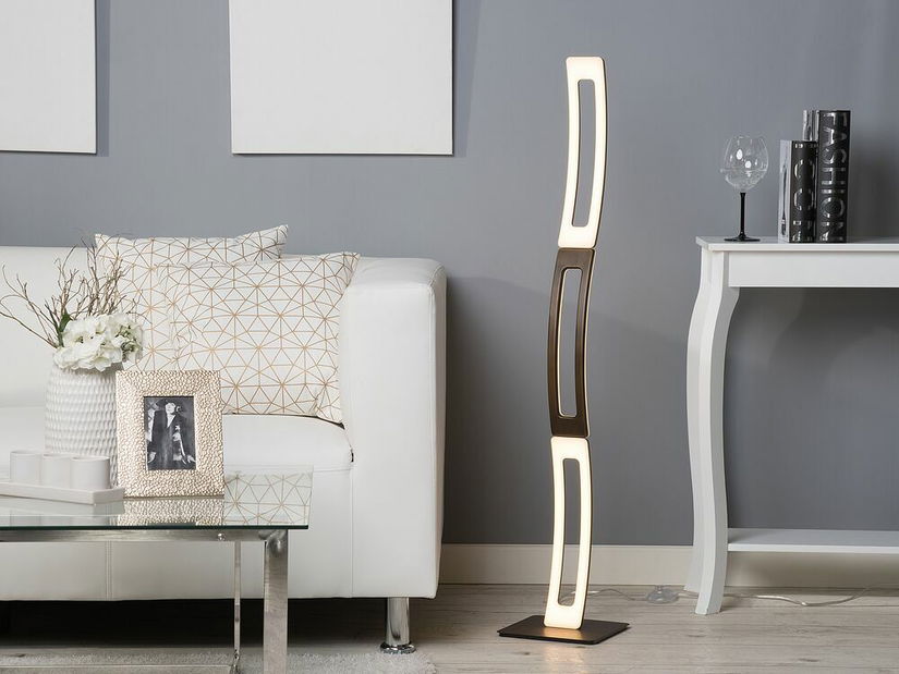 Stojanové svietidlo Deloraine (hnedá)