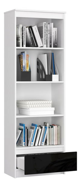 Raft Radha (alb + negru lucios )