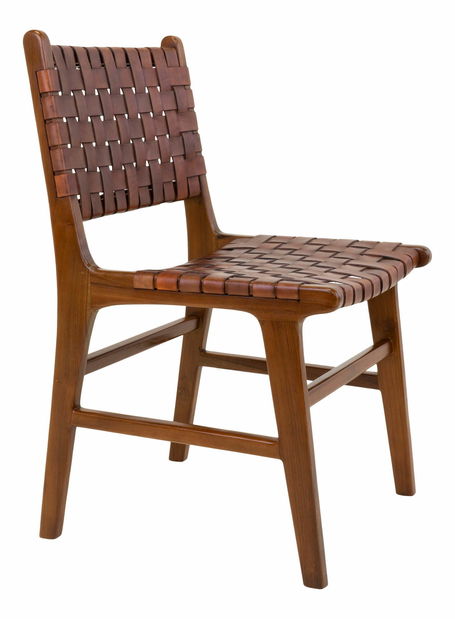 Záhradná stolička Pinmona 2 (hnedá)