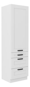 Vysoká skrinka Lesana 1 (biela) 60 DKS-210 3S 1F 