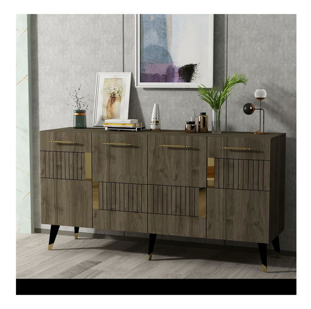 Skrinka Lotoka 2 (orech + zlatá) 