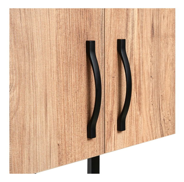 Skrinka Vubomi 1 (orech + čierna) 