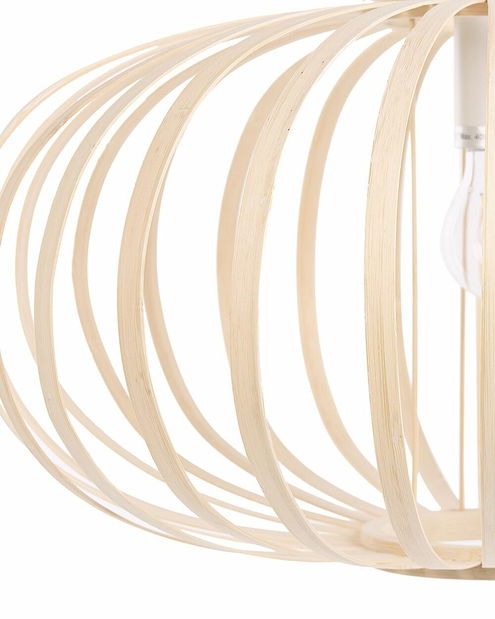 Lampă de perete HEVILA (lemn deschis)