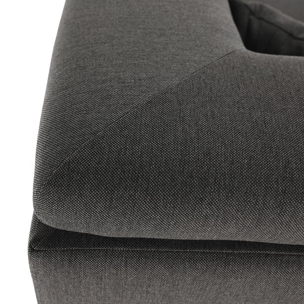 Sarokkanapé Carilla (sötétszürke) (B)