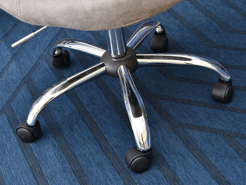 Fotel Lush 4 (szürke + króm)