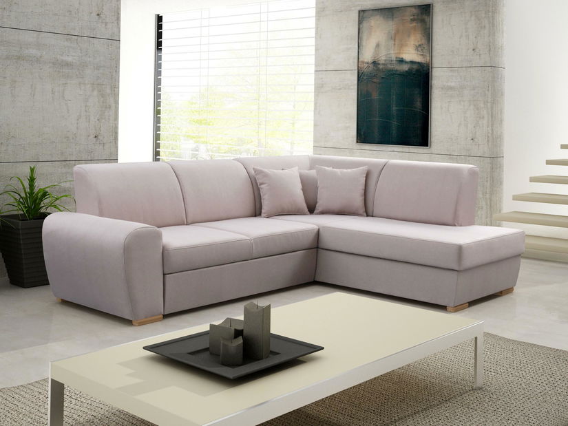 Rohová sedačka Palaros (sivá) (P)