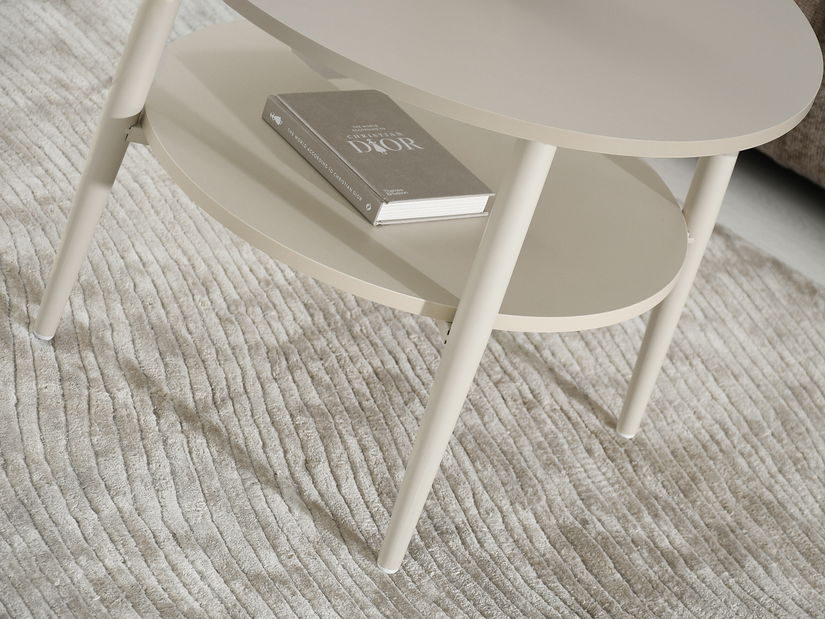 Konferenčný stolík Reforzada (krémová)