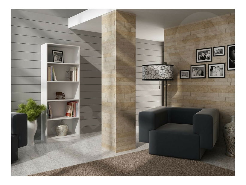 Regál Elestria 60cm (biela)