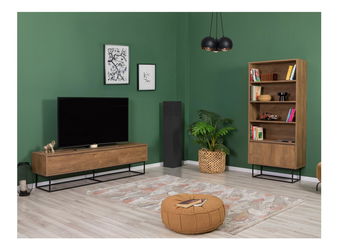 Mobilier living Lexuna 25 (Nuc + Negru)