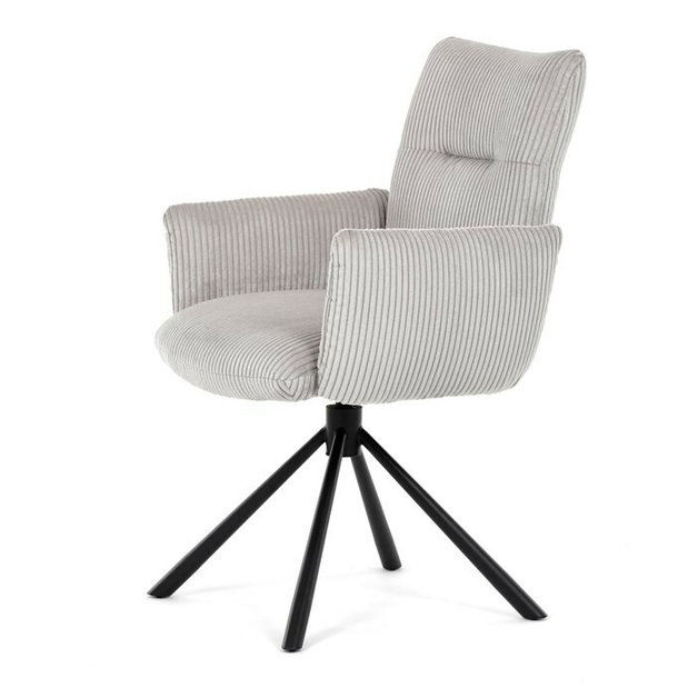 Jedálenská stolička Daston (krémová)