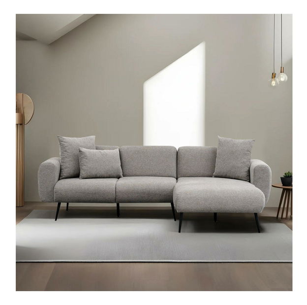 Sarok ülőgarnitúra Slider (J) (világosszürke)