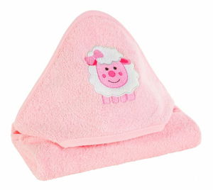 Prosop cu glugă Bambino 52 (roz)