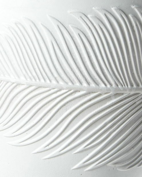 Ghiveci 33 cm Fiero (alb)