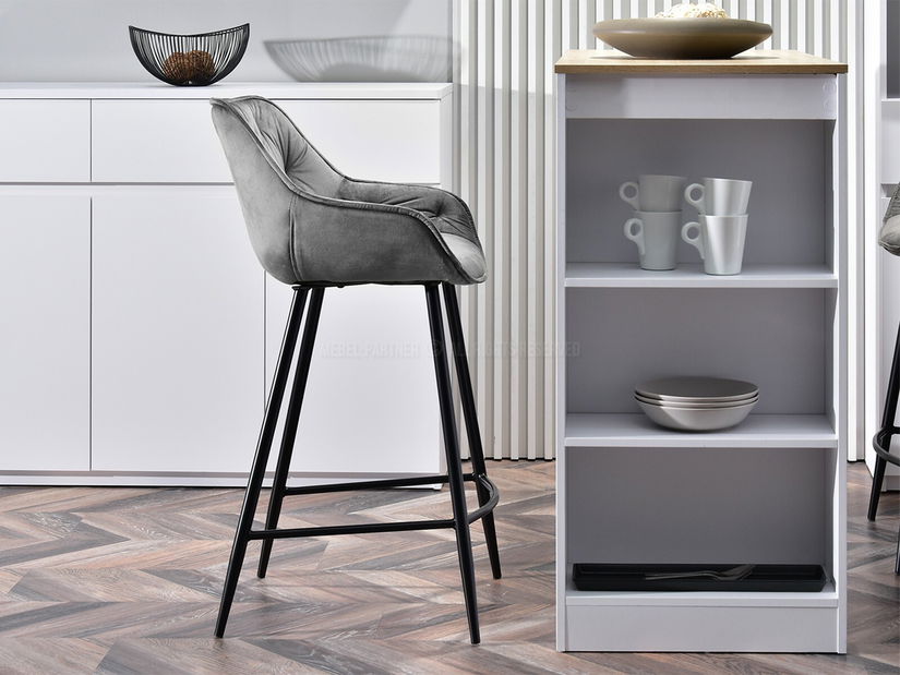 Szék Lars (szürke + fekete)