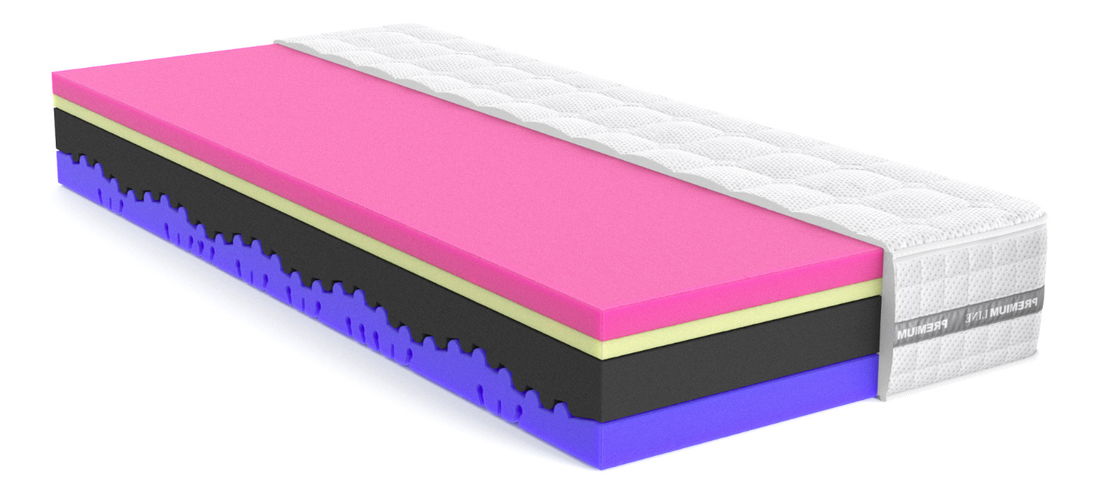 Habszivacs matrac Vili 200x80 cm (T2)