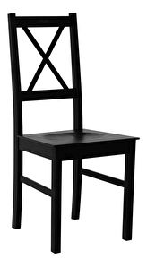 Jedálenská stolička Zafir D (čierna)