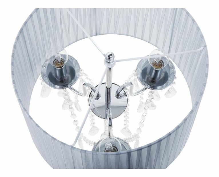 Stojanové svietidlo Evandale (svetlosivá)