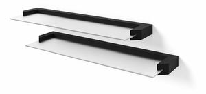 Polička Aurella (čierna)