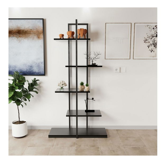 Regál Modem L712 (čierna)