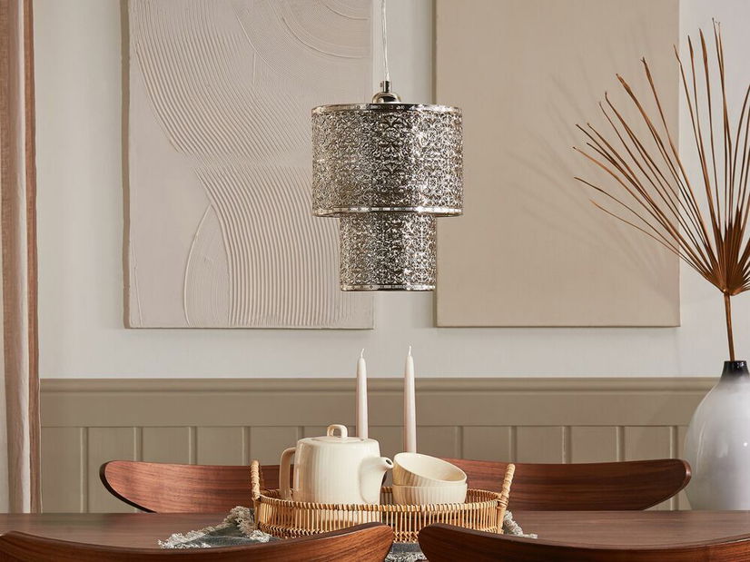 Závesná lampa Odense (strieborná)