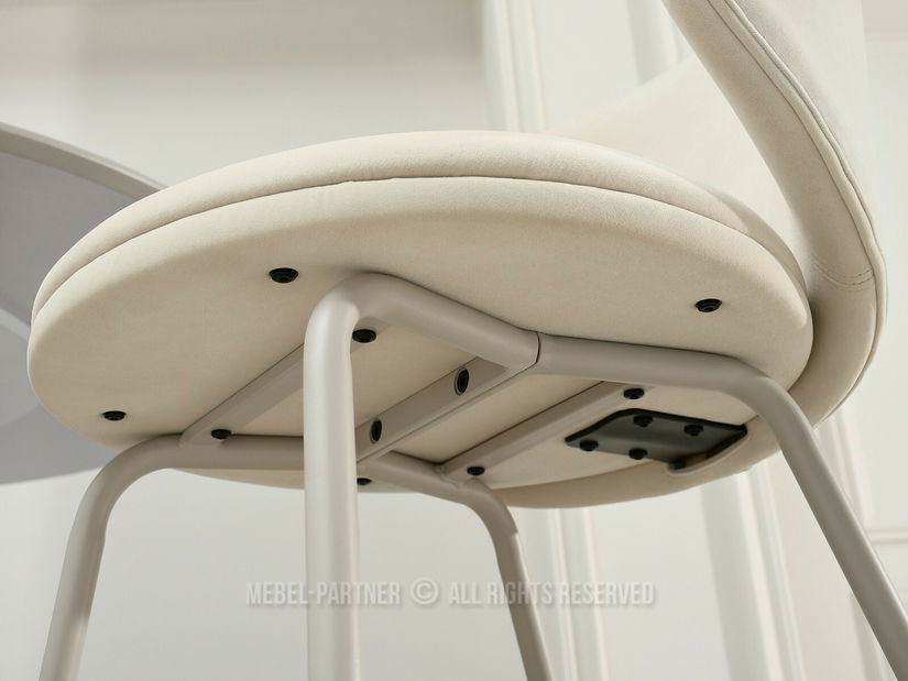 Scaun sufragerie Carbono (crem + gri)