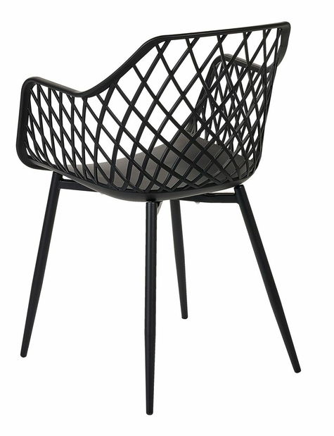 Set blagovaonskih stolica (2 kom.) Nasza (crna)