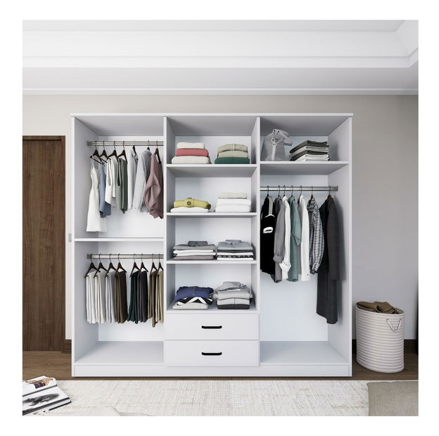 Ruhásszekrény Yamaha 63 (matt fehér)