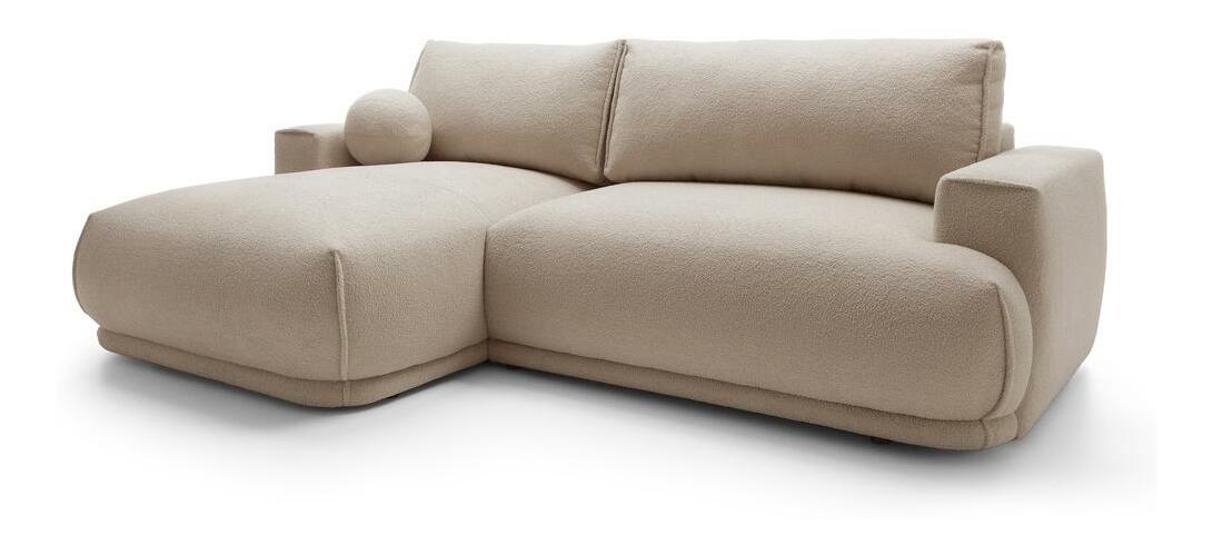 Kutna garnitura Dita mini (L) (bež + crna)