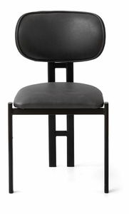 Jedálenská stolička Muriana 1 (antracit + čierna)