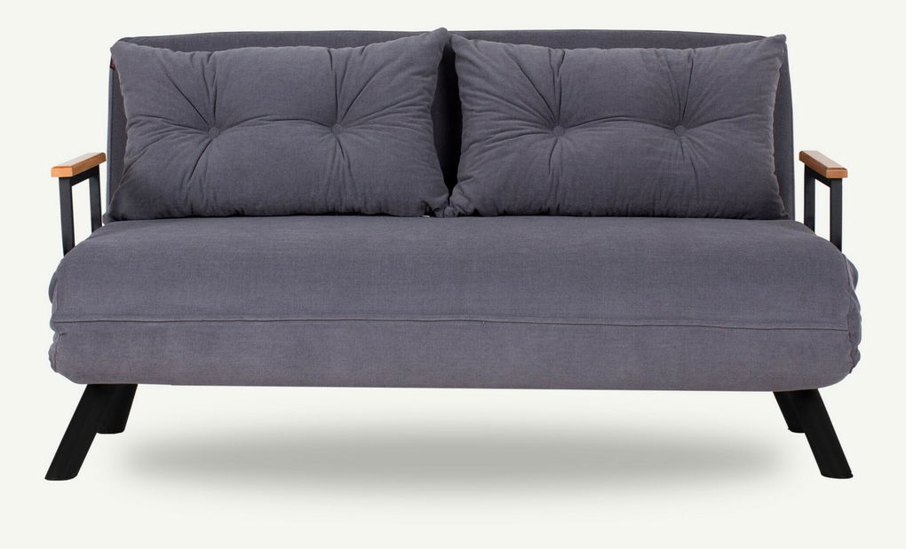 Canapea futon Sandy (gri) *resigilat