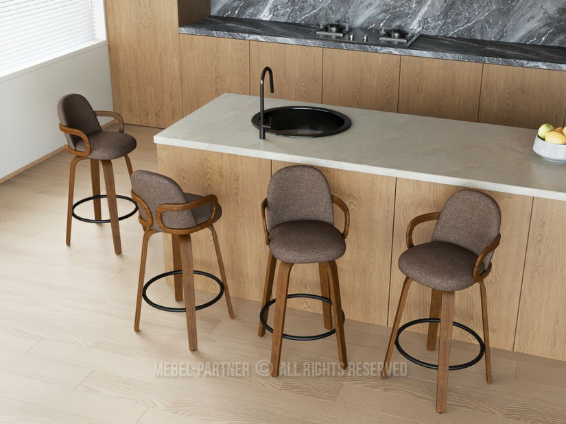 Scaun bar Martindeles (maro)