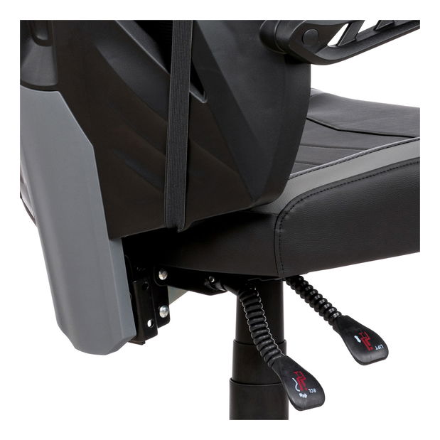 Kancelárske/herné kreslo Yarbun-Y322-GREY (čierna + sivá)