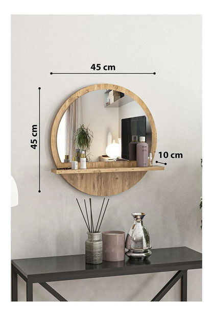 Dekoratívne zrkadlo Tupaso 1 (borovica atlantická) 