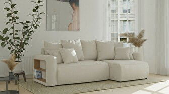 Rohová sedačka Solina (béžová) (P)