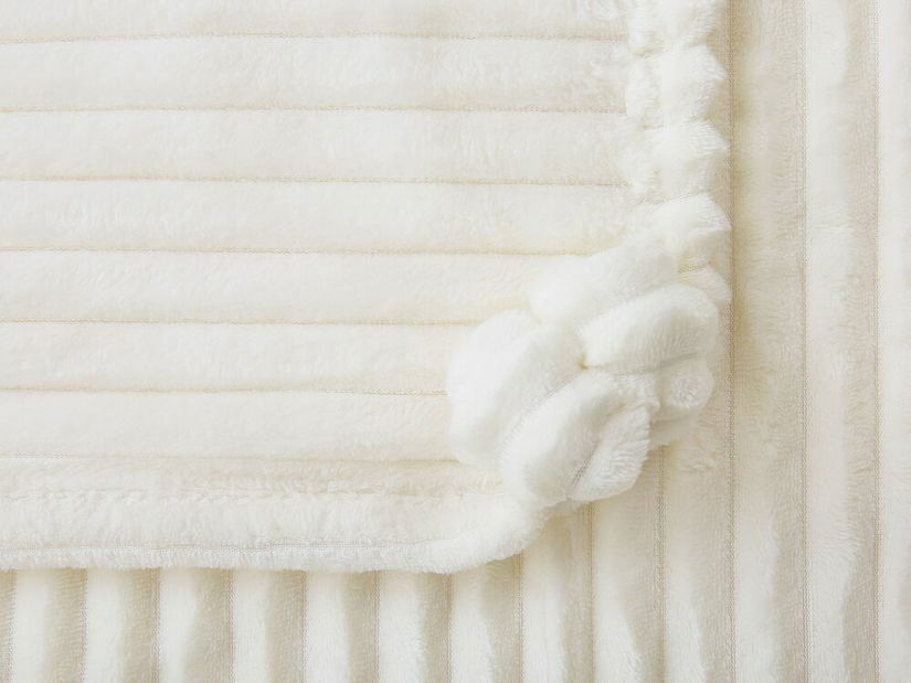 Pătură 150 x 200 cm Kawier (alb)