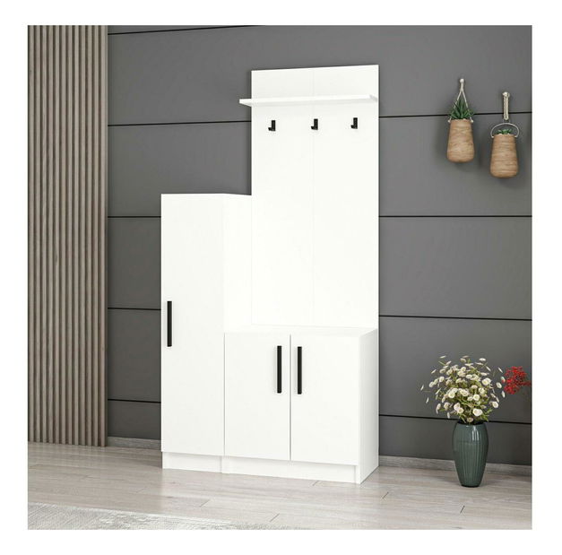 Predsieňová zostava Nemake 22 (biela) 