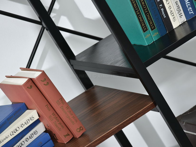 Regál Gecon Reg (patchwork + fekete)