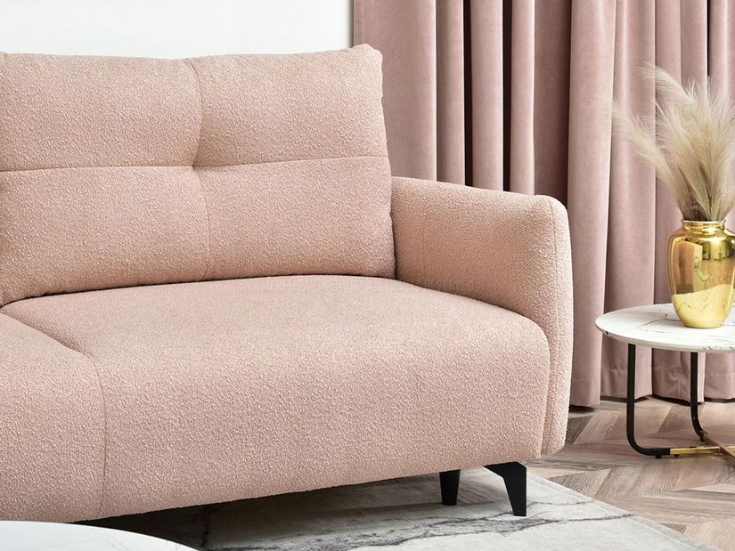 Kétszemélyes kanapé Lasciare (fekete)