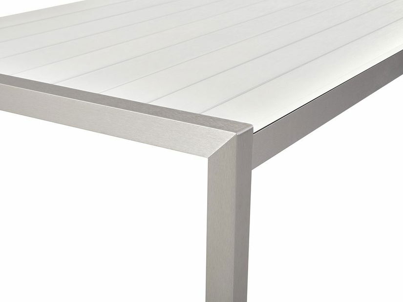 Záhradná jedálenská sada Vero (biela)