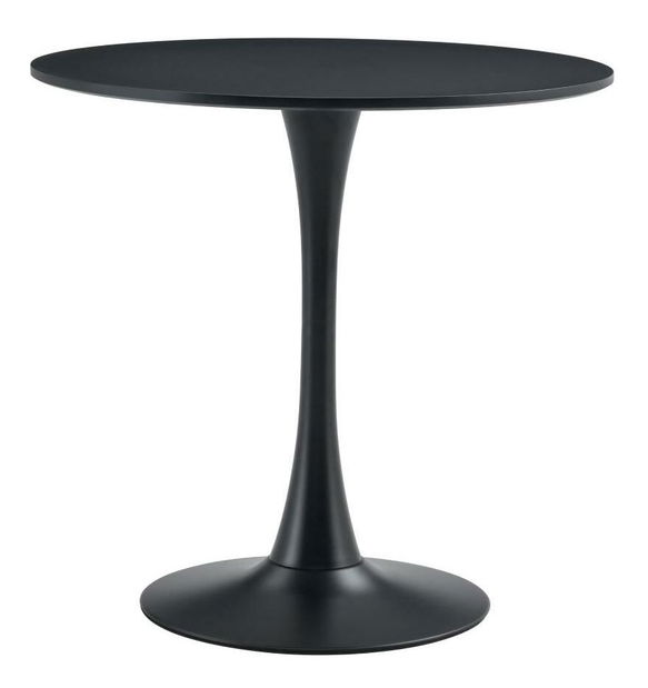 Jedálenský stôl Roventona 2 (čierna matná) (pre 2 osoby)