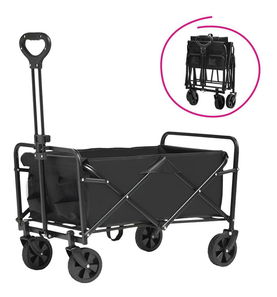 Vrtni kolica Karla (crna)