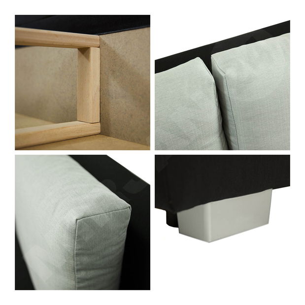 Canapea extensibilă Soren (kronos 31 + fresh 37)