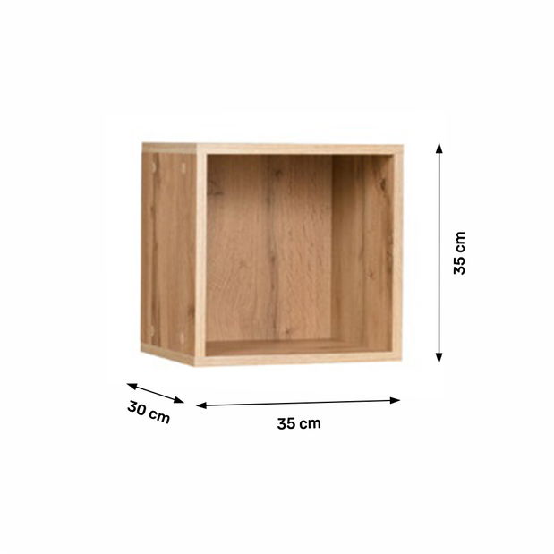 Raft multifuncțional typ 12 Marlana (stejar wotan) 