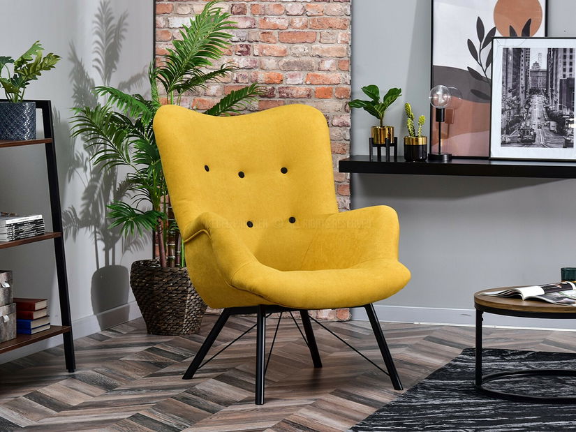 Fotoliu relax Dawntawn (negru)