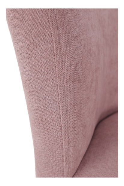 Fotel Rosana (rózsaszín) (zsámollyal)
