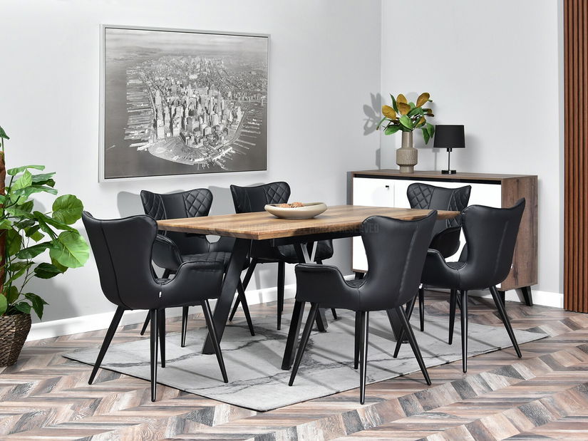 Stolica Kammel (crna)