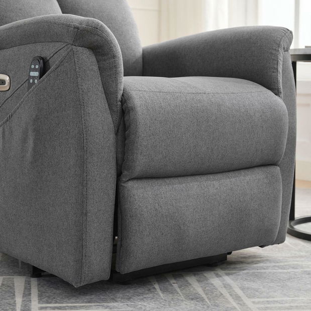 Polohovacie kreslo Tesalureza (sivá)