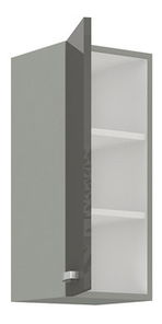 Gornji kuhinjski ormarić Milo 30 G-72 F (siva + krem sjaj)