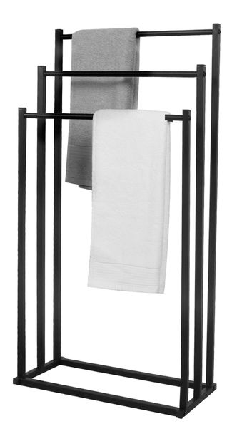 Törölközőtartó Pablo (fekete) 