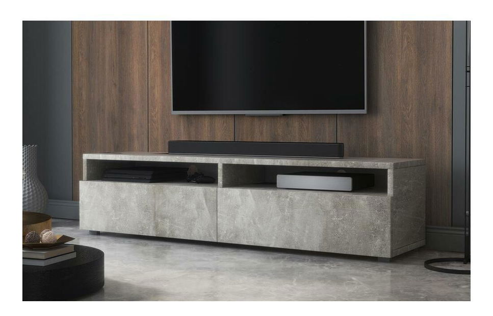 TV ormarić/stolić Redcan 140 (s rasvjetom) (beton)